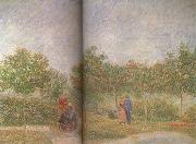 Vincent Van Gogh, Couples in the Voyer d'Argenson Park at Asieres (nn04)